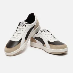 Louis Philippe Sport Men Colourblocked Leather Sneakers image 4