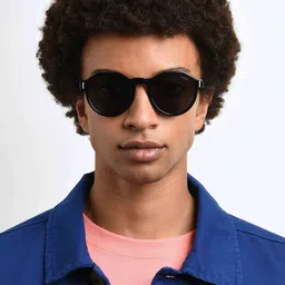 Polaroid Unisex Round Sunglasses with UV Protected Lens 20636880752M9 image 2