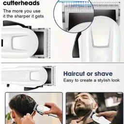 SPARKPLUG KM809F6 Fully Waterproof Trimmer 120 min Runtime 4 Length Settings image 2