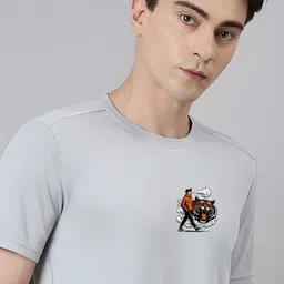 CASUALBUD Graphic Printed Round Neck Tshirt image 5