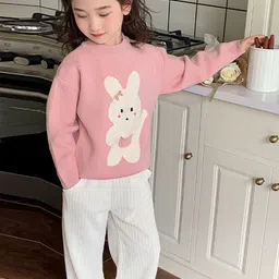 LULU & SKY Girls Printed Pullover image 4