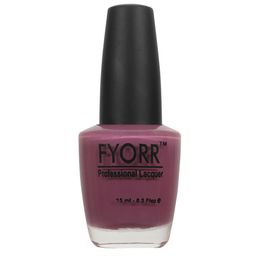 FYORR Professional Lacquer Long Lasting Nail Polish - 15ml - Mauve Mania- 15-picture-26