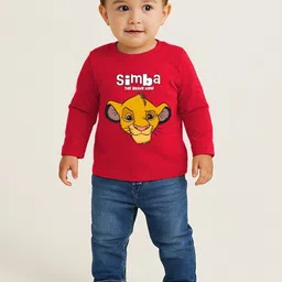 YK Disney Boys Simba Cotton Printed T-shirt-picture-39