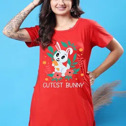 CORSICA Women Printed Bio Finish Pockets T-shirt-image-56