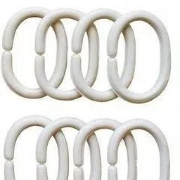 shavin 252 cm (8 ft) Shower PVC Transparent Curtain Single Curtain image 5