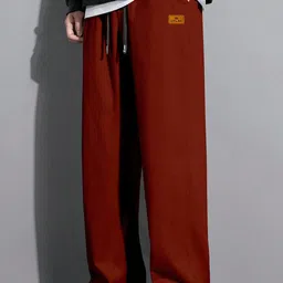 RAJOVATI Men Loose Fit Mid-Rise Trousers-picture-30