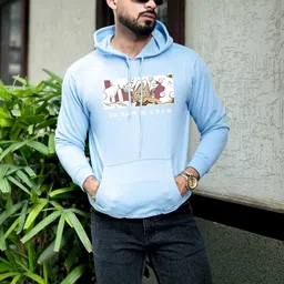 SZN Men Printed Hooded Sweatshirt-picture-14