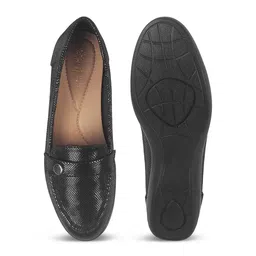 Tresmode Women Slip-On Leather Block Heel Sandals image 4