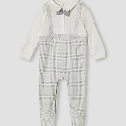 Giggles by Babyshop Boys Checked Cotton Sleepsuit-picture-27