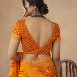 KALINI Bandhani Printed Saree image 2