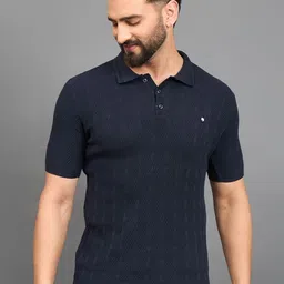 CLAPTON Men Polo Collar T-shirt-image-5
