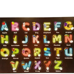childgossip Wooden Alphabet Capital &Small Letter Learning Toys for Kids, Boys & Girls-picture-24
