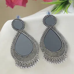 I Jewels Contemporary Drop Earrings-picture-33
