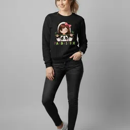 SZN Women Printed Sweatshirt image 4