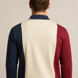 Octave Men Colourblocked Sweatshirt image 3