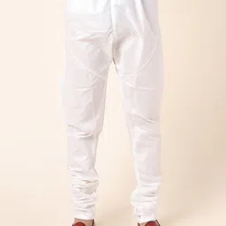 W & G Men Ethnic Motifs Embroidered Kurta with Churidar image 4