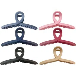 DailyObjects T Mate Hair Clutchers for Girls and Women Pack of 6-image-99