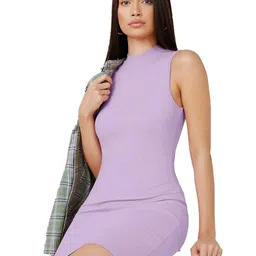 Nalax Designs Applique Bodycon Mini Dress-image-73