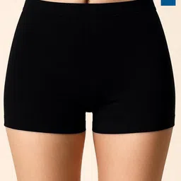 Apraa & Parma Pack Of 2 Combed Cotton High-Rise Boy Shorts Briefs SBT-33 Blue,Black XS-2-picture-38