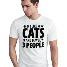 Seekbuylove Men Typography Printed Round neck Short Sleeves Bio Finish Cotton T-shirt-picture-21