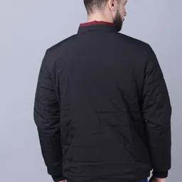 ad & av Men Solid Quilted Jacket image 2