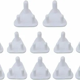 shopoware 12 PCS Baby Safety Plug Cover, Electrical Socket Cover for Child safety (White)-picture-12