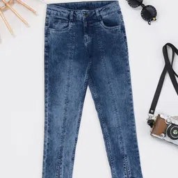Pantaloons Junior Girls Regular Fit Mid-Rise Light Fade Jeans-image-29