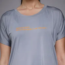 MKH Elevated Essentials Relaxed Fit Typography Printed Round Neck T-shirt image 3