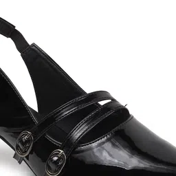 Try Me Block Heel Sandals with Buckles image 3