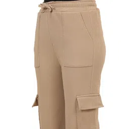 AMNOUR Cotton Relaxed Fit Cargos-image-87