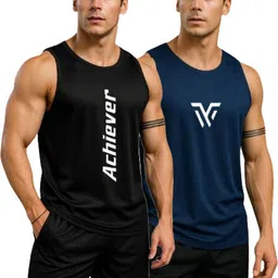 dashzone Pack of 2 Men Vest image 1