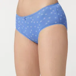 Marks & Spencer Pack Of 3 Printed Hipster Briefs T613021KBLUE MIX image 2