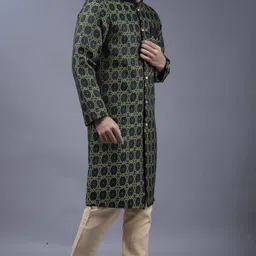 AMZIRA Self Design Sherwani image 3