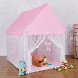 house of common Water Proof Kids Play Tent House for 10 Year Old Girls and Boys pink queen house-picture-20
