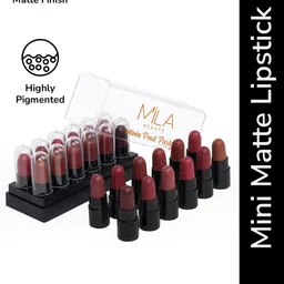 MILA BEAUTE Set Of 12 Creamy Matte Mini Lipstick Kit - 14.4g - Shade - C-picture-18