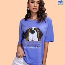 Christy World Pack Of 2 Typography Printed Round Neck Drop-Shoulder Sleeves T-shirt-picture-12