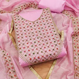 Suha Embroidered Unstitched Dress Material-image-60