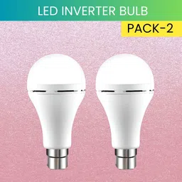 syara 12W Emergency Inverter Bulb, Rechargeable Emergency Led Bulb For Power CutsJ314 4 hrs Bulb Emergency Light image 1