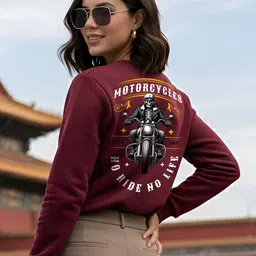 Moda Rapido Women Printed Sweatshirt image 3