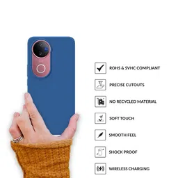 SPRIG IQOO Z10R 5G Impact Resistant Silicone Back Case image 3