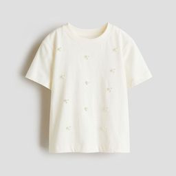 H&M Girls Embellished Cotton Top-picture-22