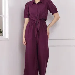 saanvi collection Solid Women Jumpsuit image 1