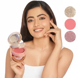 bigbalist 3 in 1 Cutest Blush & Highlighter Kit Compact image 1