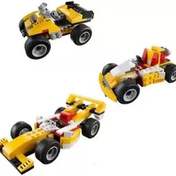 just craft 121 Pcs Architect Series 3 in 1 Racing Car Lego Compatible Building Blocks-picture-26