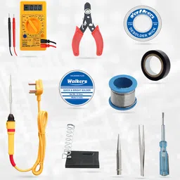 WKCB3M1 11in1 Electric Machine 25W Soldering Iron Kit with Digital Multimeter 25 W Simple-image-6