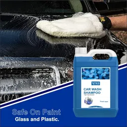 wng Car Wash Shampoo | car wash shampoo 5 liter | With Extra Foam Booster | Car Washing Liquid image 3