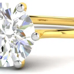 avsar Ketaki 14kt Cubic Zirconia Yellow Gold ring image 4