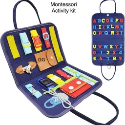 Montessori Activity kit,children to learn and practice basic dressing skills Kit-image-77