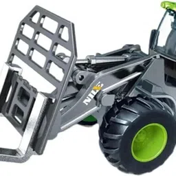 shipease Friction Powered Forklift Toy for Kids Push and Go Construction Excavator Truck image 3