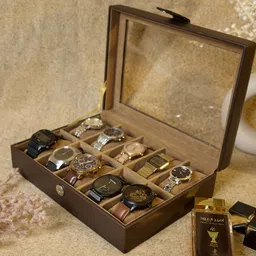 leather world PU Leather Watch Box image 2